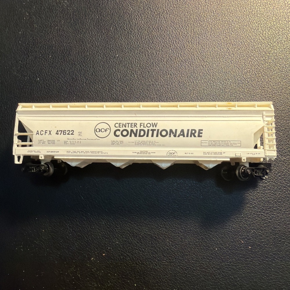 N Scale Bachmann ACF Center Flow Conditionaire Covered Hopper